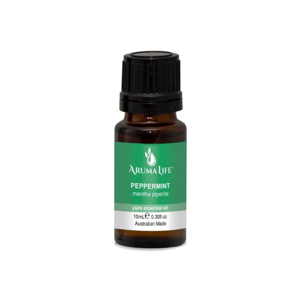 Peppermint Pure Essential Oil Bottle