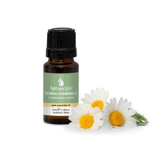 Roman Chamomile Pure Essential Oil with Herb
