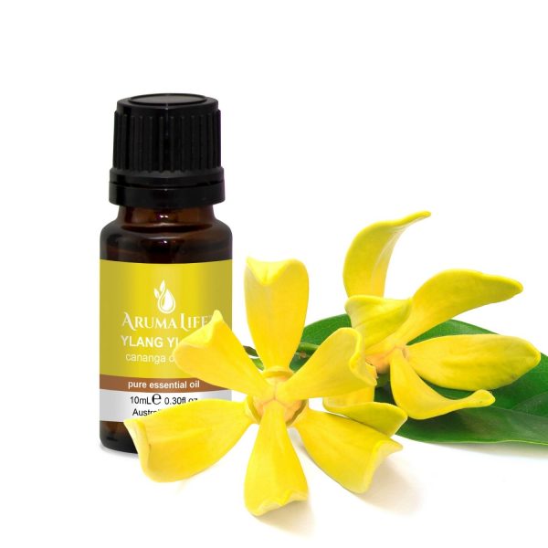 Ylang Ylang Pure Essential Oil with Herb